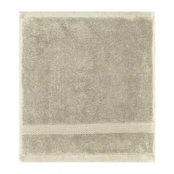 Carre pur coton 550 g/m² uni beige Elea angora