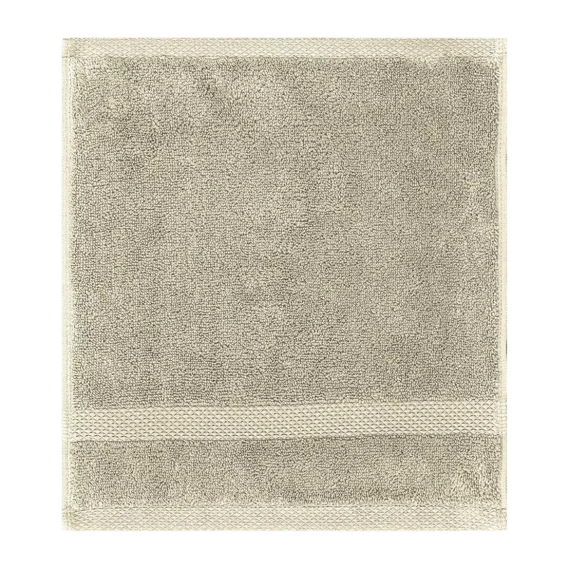 Carre pur coton 550 g/m² uni beige Elea angora