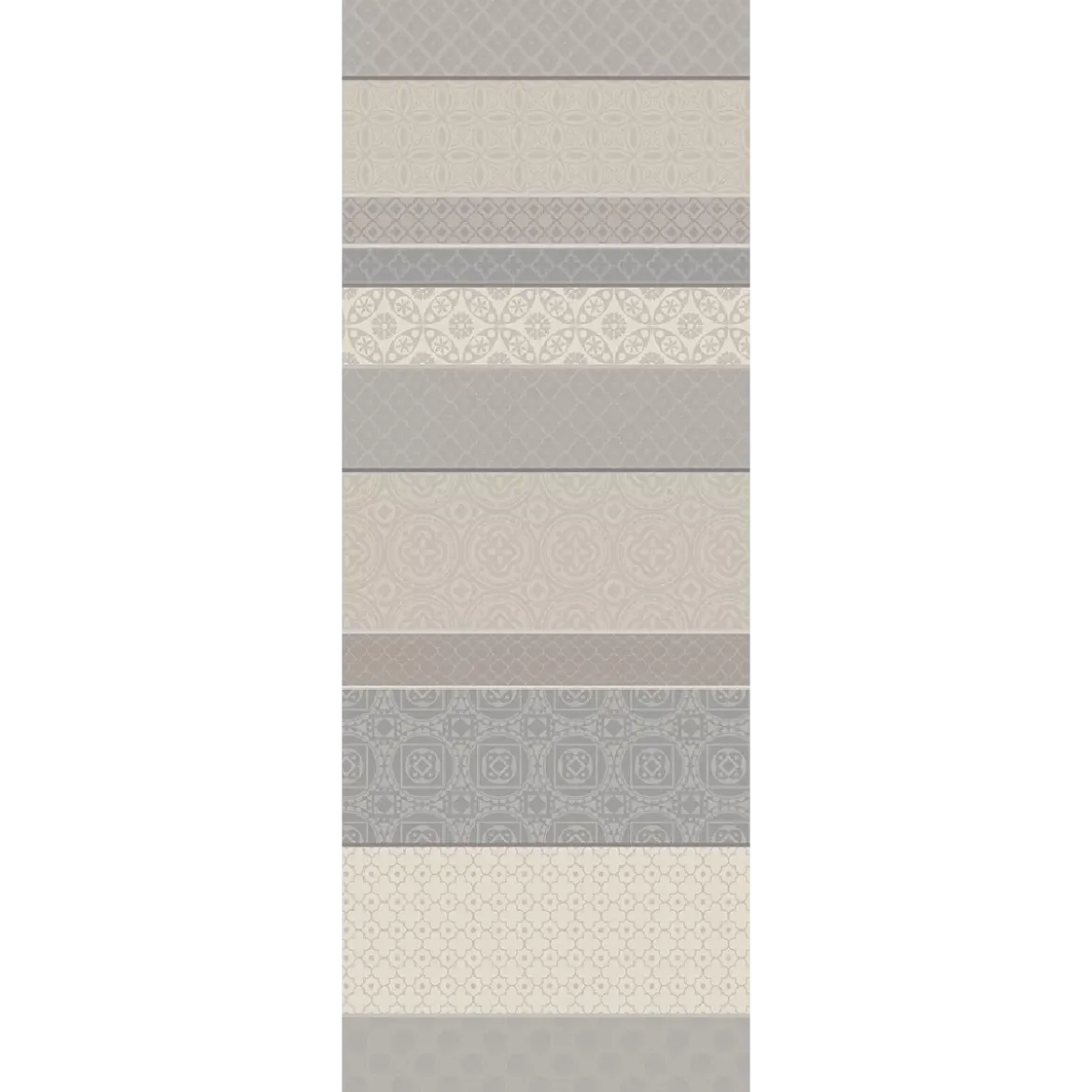 Chemin de table pur coton motif jacquard beige Mille bastides naturel