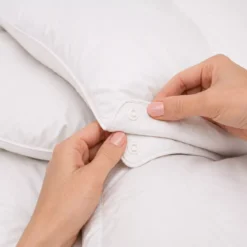 Couette fibres synthétiques 350 g/m² hiver Bien etre modulable chaude