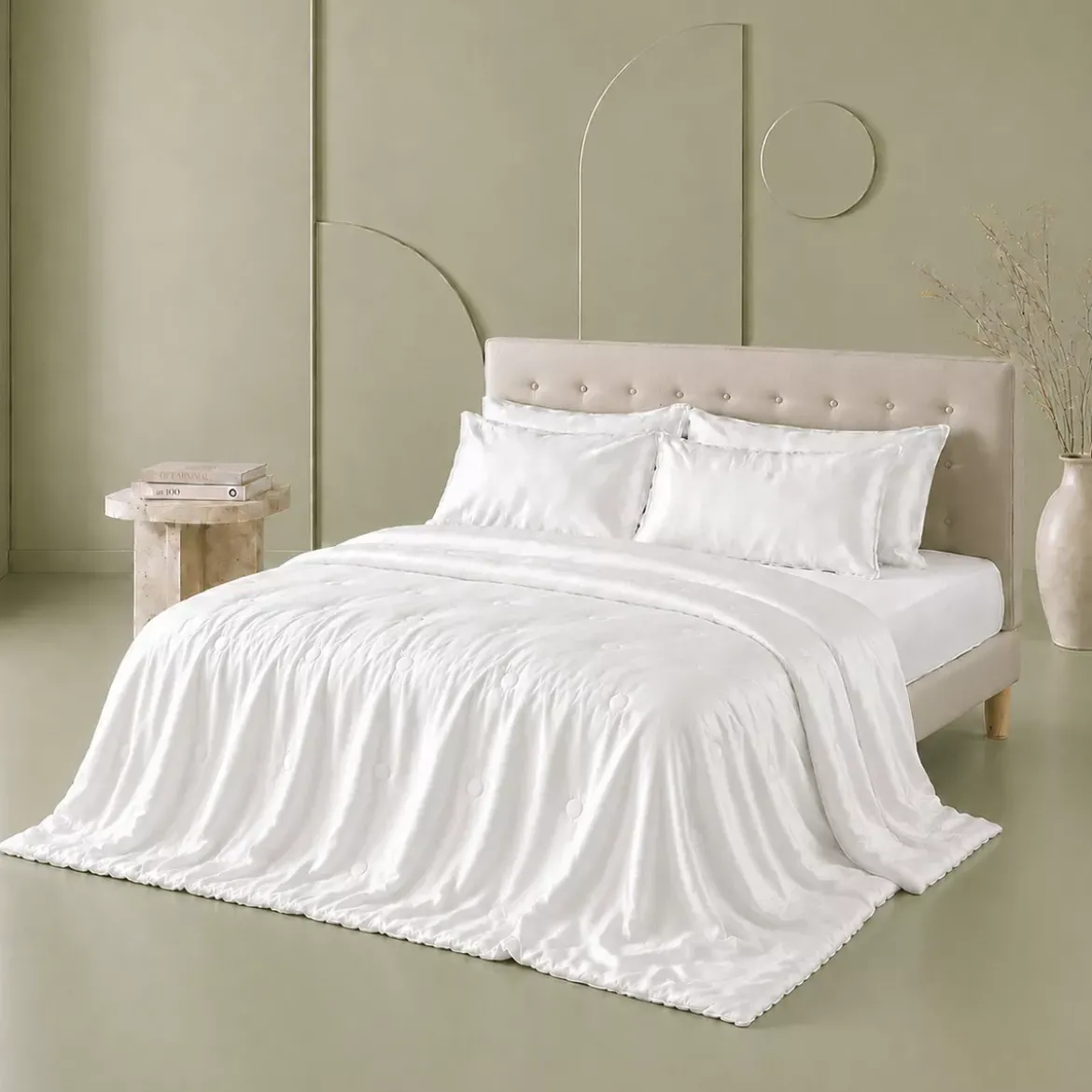 Couette soie 360 g/m² temperee Soie temperee