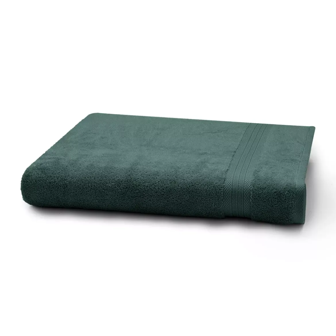 Drap de bain pur coton 550 g/m² uni anthracite Elea crepuscule