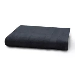 Drap de bain pur coton 550 g/m² uni marine Elea navy