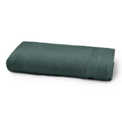 Drap de douche pur coton 550 g/m² uni anthracite Elea crepuscule