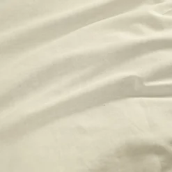 Drap housse b35 lin & coton 160 g/m² uni beige Le metis francais chanvre