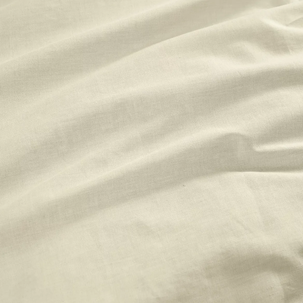 Drap housse b35 lin & coton 160 g/m² uni beige Le metis francais chanvre