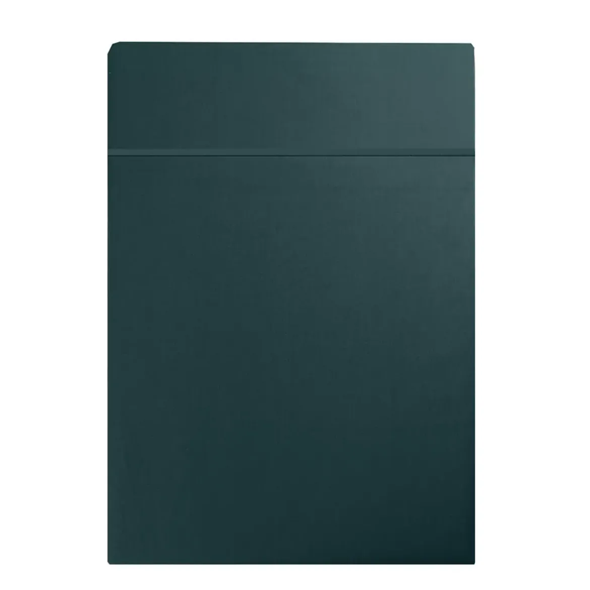 Drap plat satin de coton 115 g/m² uni canard Ava uni vert anglais