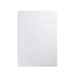 Drap plat satin de coton uni blanc Ava uni blanc