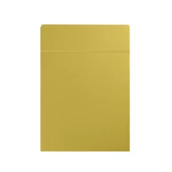 Drap plat satin de coton uni or Ava uni curry