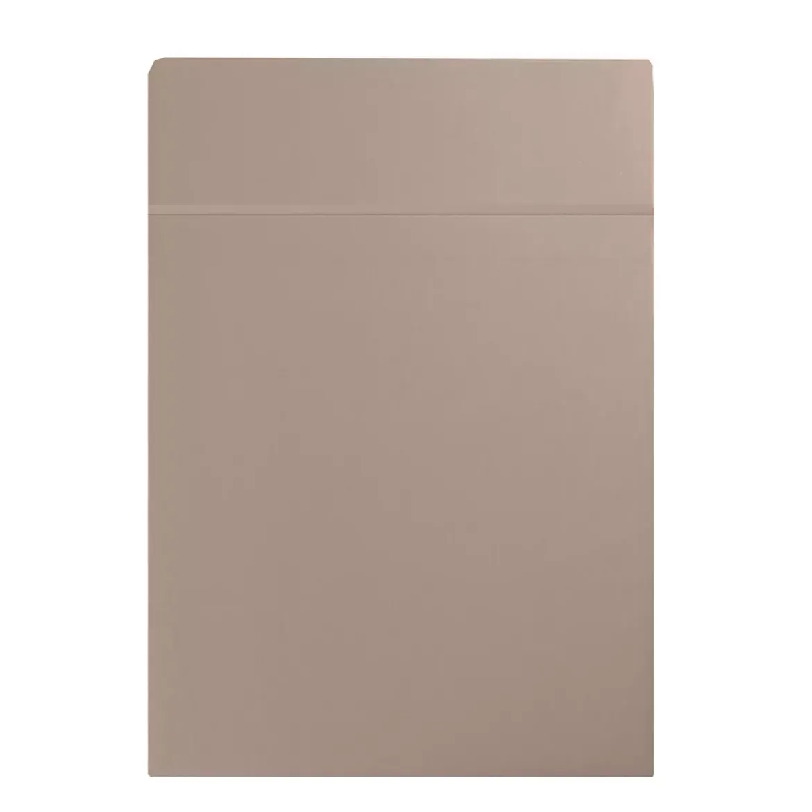 Drap plat satin de coton uni rose Ava uni rose fume