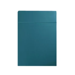 Drap plat satin de coton uni vert Ava uni canard