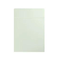 Drap plat satin de coton uni vert Ava uni vert d'eau