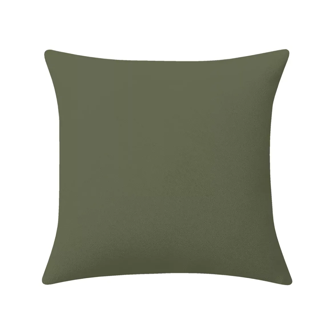 Housse de coussin lin & coton 165 g/m² imprimé jaune vert Noel vintage dore
