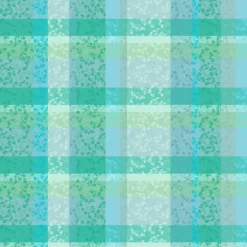 Nappe pur coton enduit motif jacquard bleu vert Mille feuillages turquoise