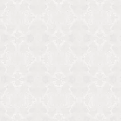 Nappe pur coton motif jacquard blanc Mille isaphire blanc
