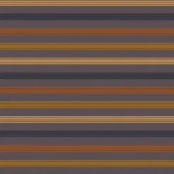 Nappe sur mesure pur coton enduit motif jacquard brun marron Mille bambous onyx