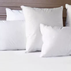 Oreiller fibres naturelles blanc Tyrol confort moelleux