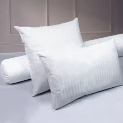 Oreiller fibres naturelles blanc Vallon confort ferme