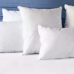 Oreiller fibres synthétiques blanc Sensation duvet confort souple