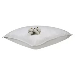 Oreiller fibres synthétiques blanc Bien etre confort ferme