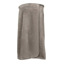 Pareo pur coton 420 g/m² uni beige Elea chataignes