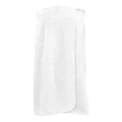 Pareo pur coton 420 g/m² uni blanc Elea blanc