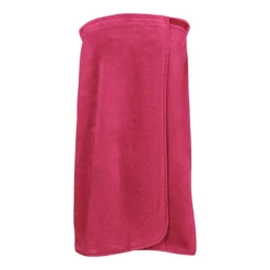 Pareo pur coton 420 g/m² uni rose Elea fuchsia