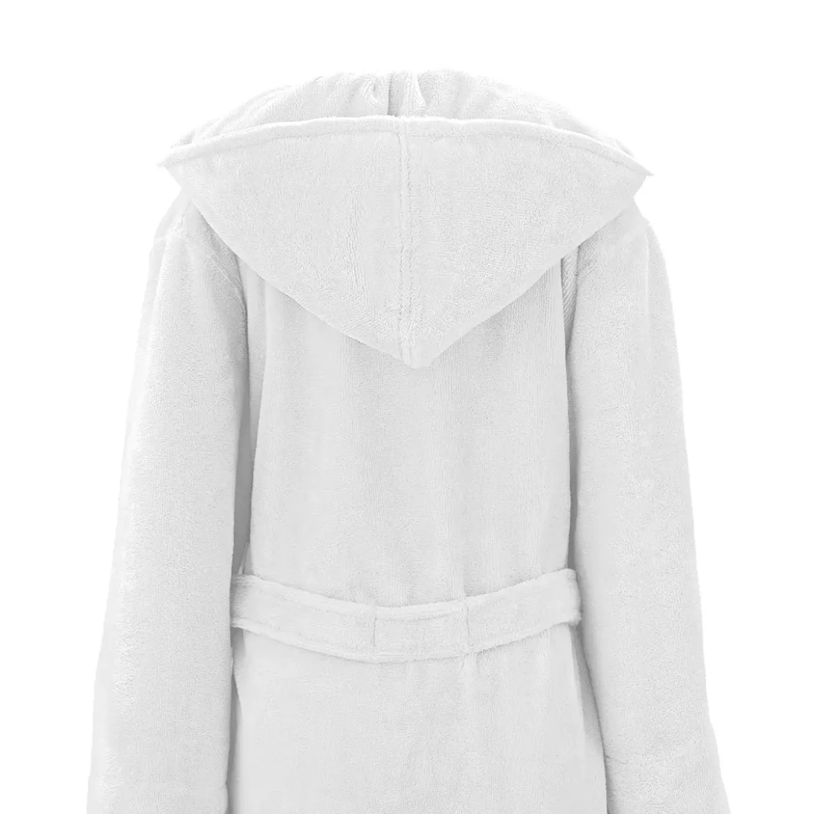 Peignoir coton mélangé 300 g/m² uni blanc Teddy blanc