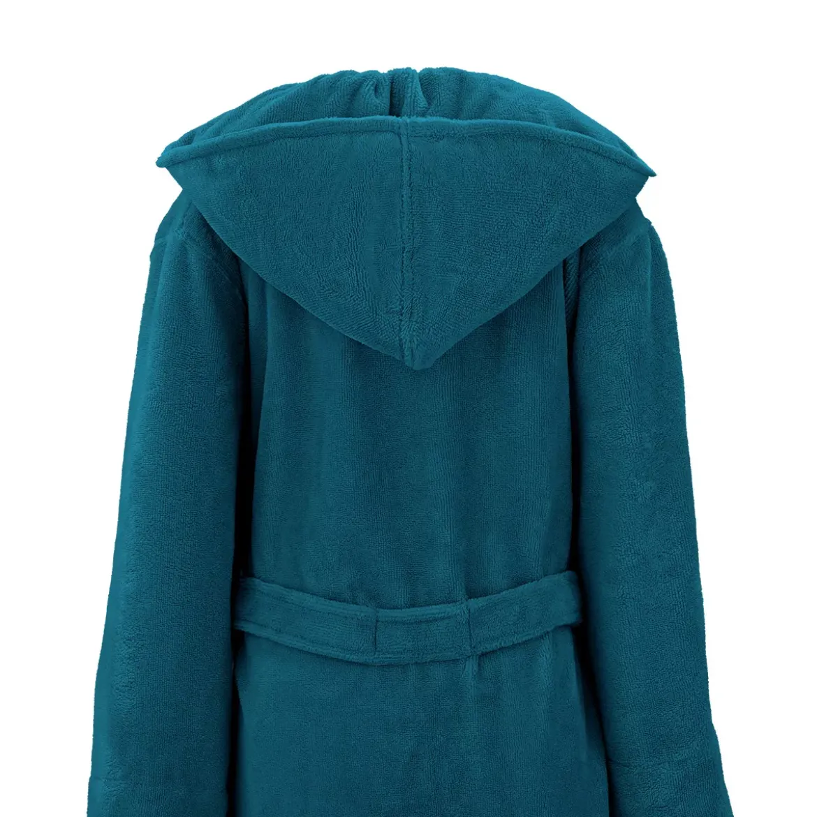 Peignoir coton mélangé 300 g/m² uni bleu Teddy canard