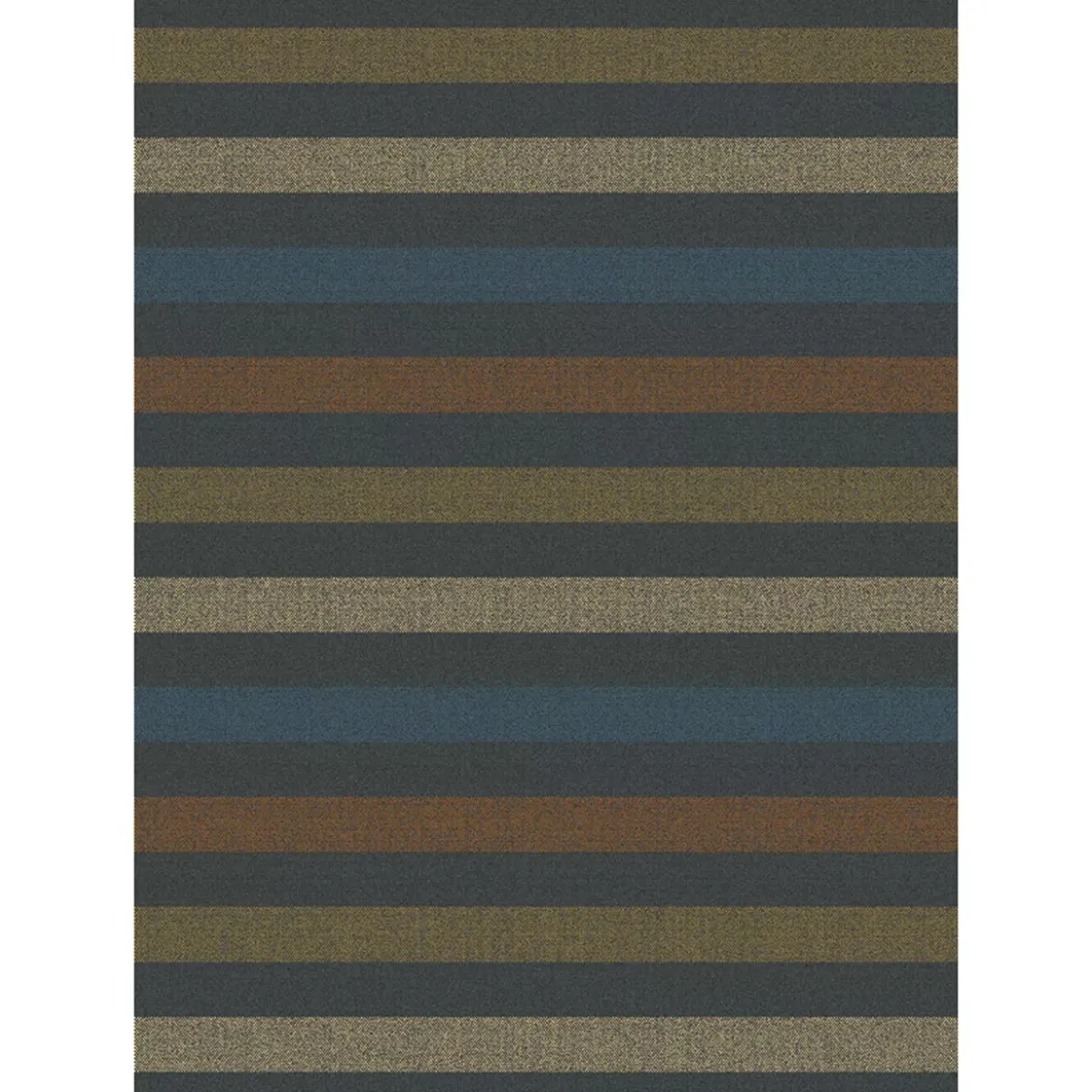 Plaid laine & autres fibres 200 g/m² motif jacquard orange anthracite Mohaira shetland onyx
