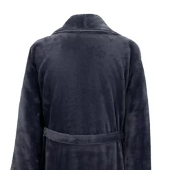 Robe de chambre polyester 290 g/m² uni anthracite Valmorel anthracite