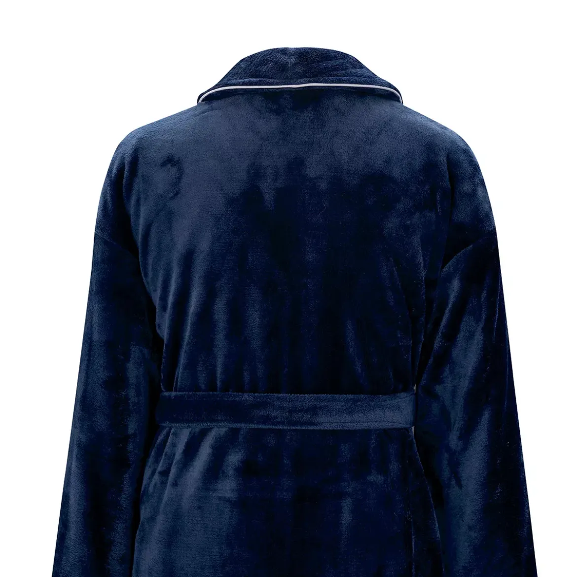 Robe de chambre polyester 290 g/m² uni marine Valmorel navy