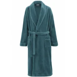 Robe de chambre polyester 290 g/m² uni canard Valmorel pacifique