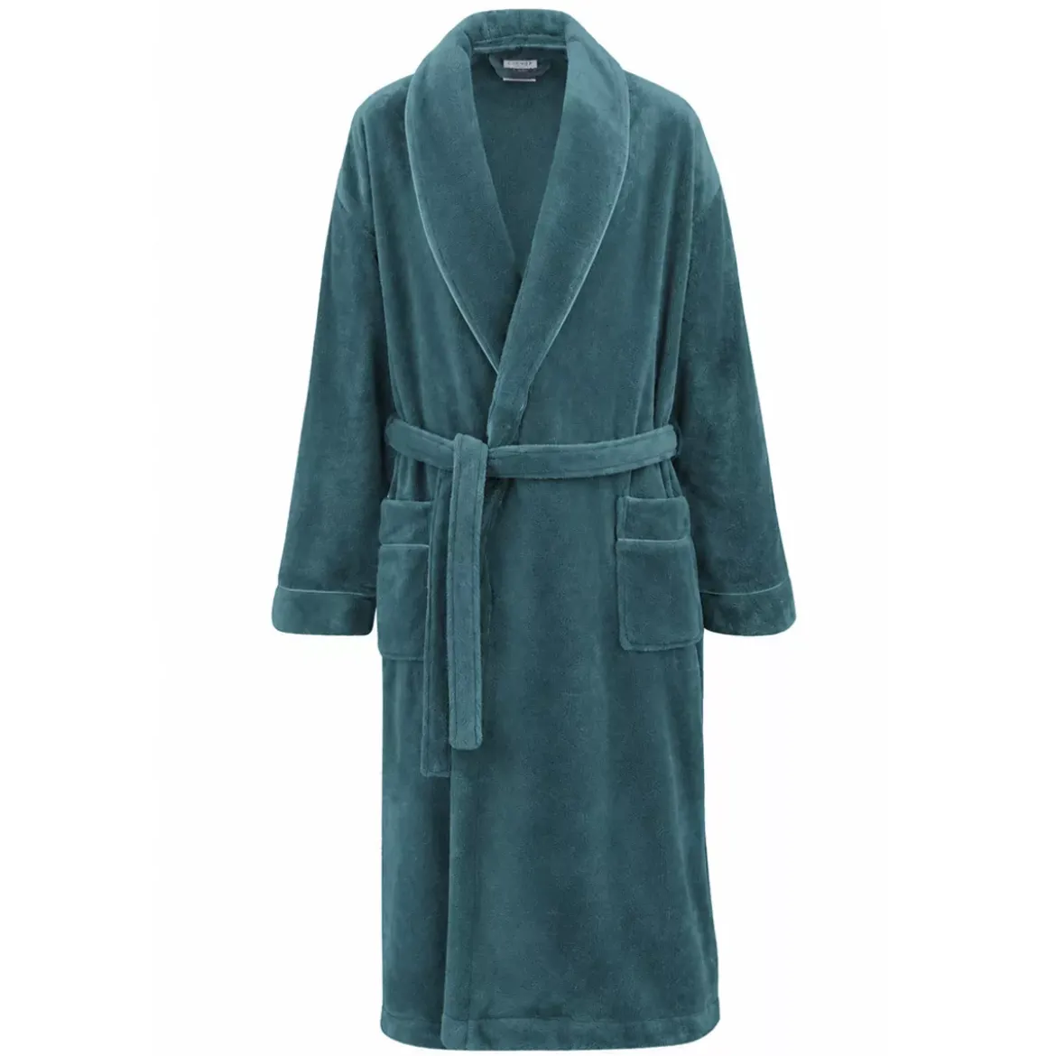 Robe de chambre polyester 290 g/m² uni canard Valmorel pacifique