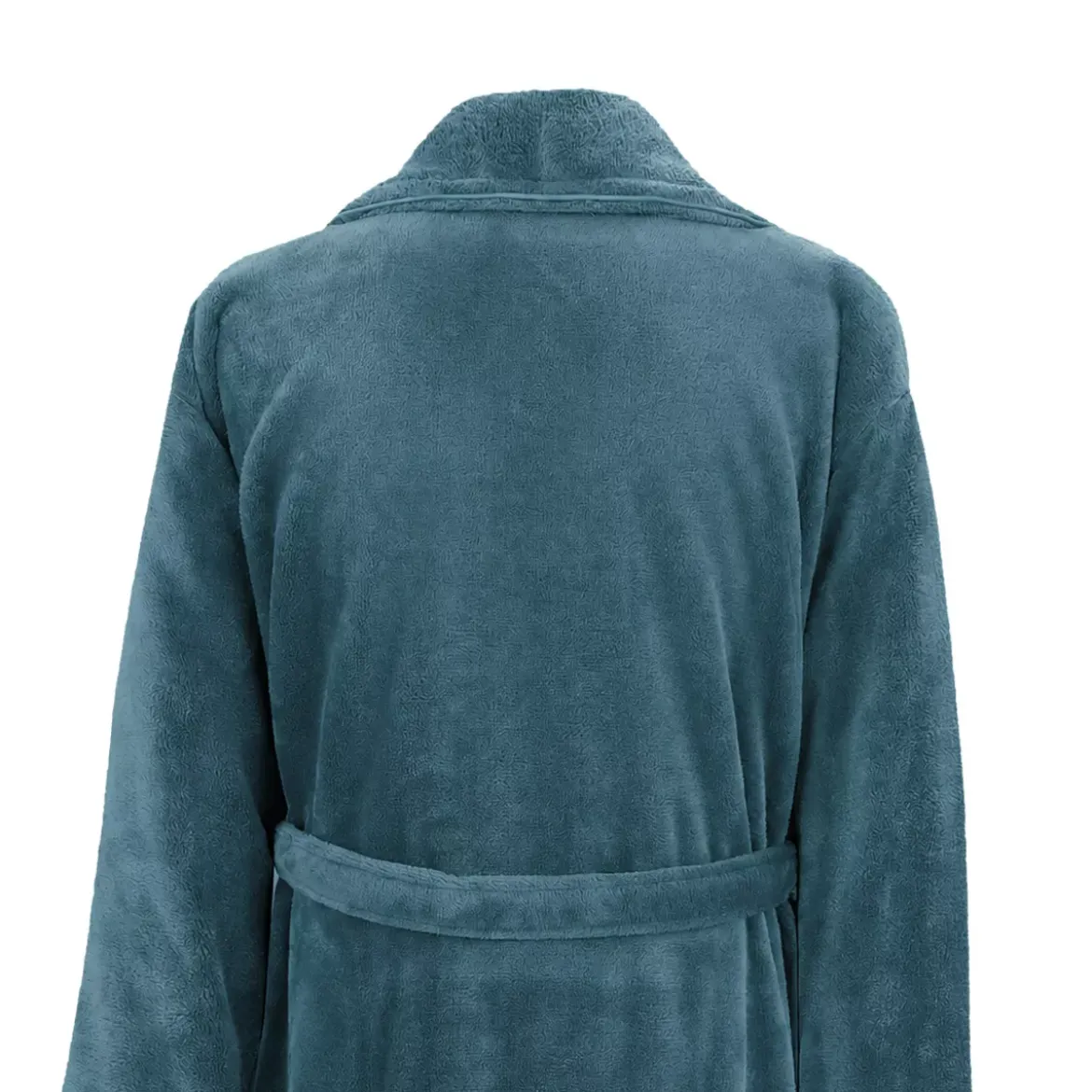 Robe de chambre polyester 290 g/m² uni canard Valmorel pacifique