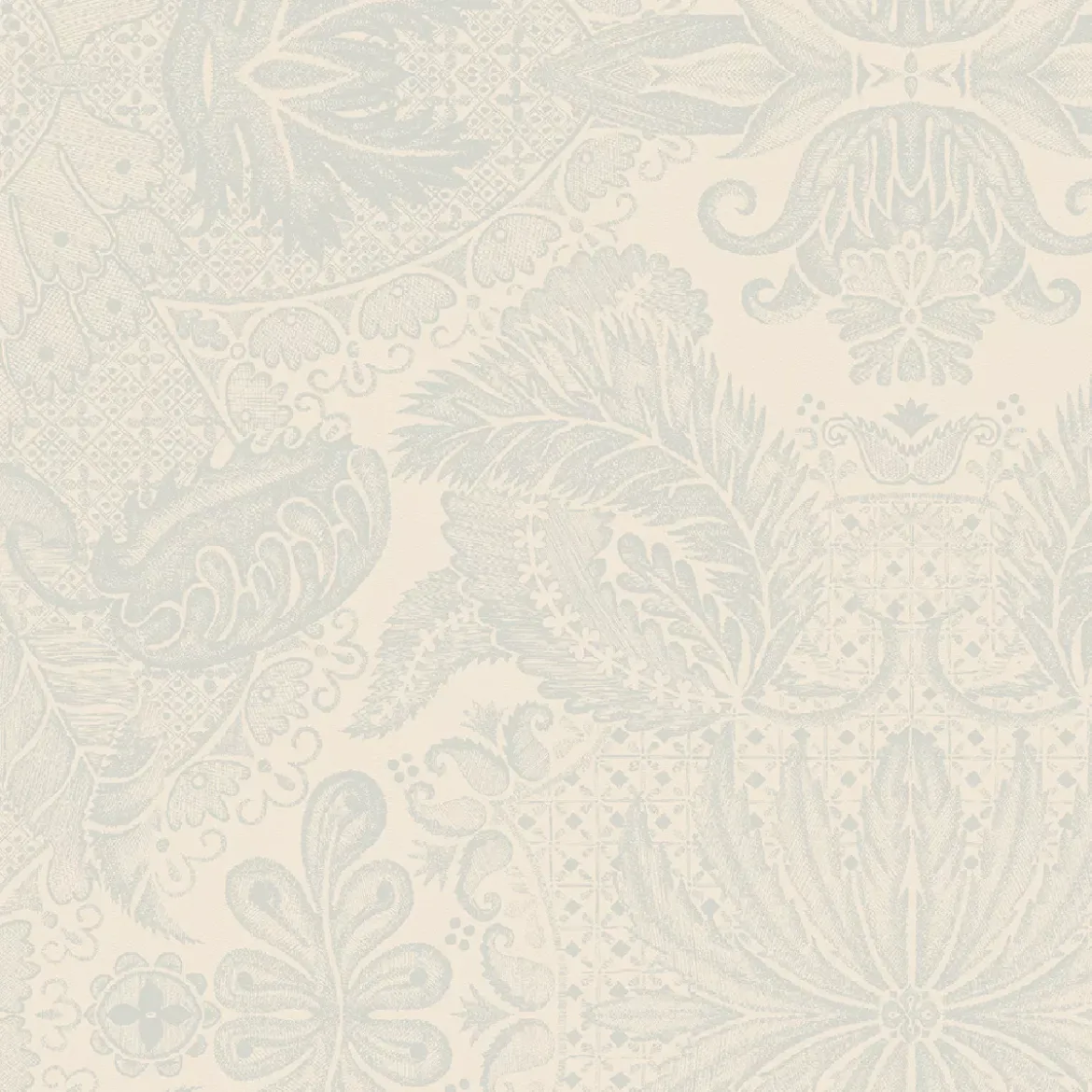 Serviette pur coton motif jacquard beige Mille isaphire parchemin