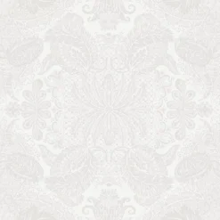 Serviette pur coton motif jacquard blanc Mille isaphire blanc
