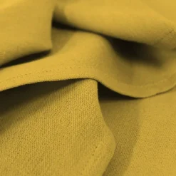 Serviette pur coton motif jacquard jaune Bastide curry