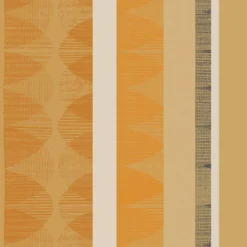 Serviette pur coton motif jacquard beige marron Mille edo cuir