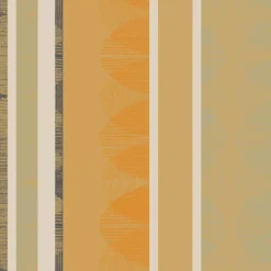 Serviette pur coton motif jacquard beige marron Mille edo cuir