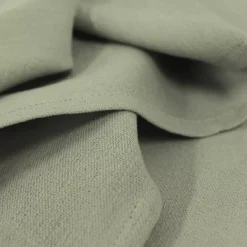 Serviette pur coton motif jacquard vert Bastide verde