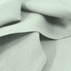 Serviette pur coton motif jacquard vert Bastide celadon