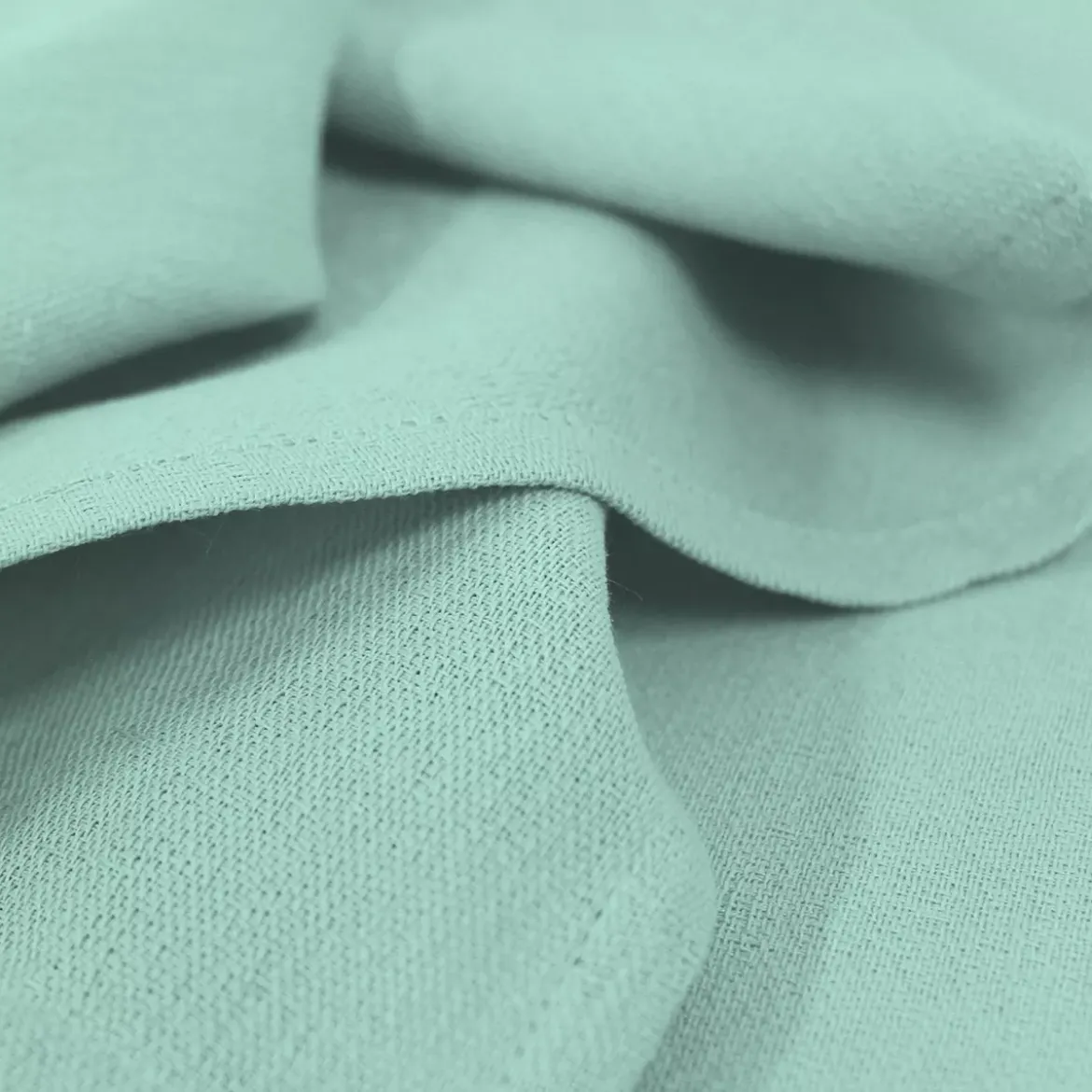 Serviette pur coton motif jacquard bleu Bastide azur