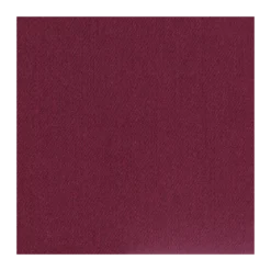 Serviette pur coton uni bordeaux Confettis garance