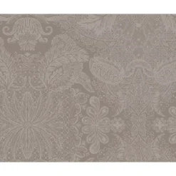 Set pur coton motif jacquard beige Mille isaphire beige