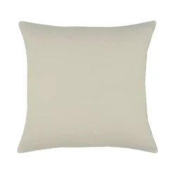 Taie d'oreiller satin de coton uni brun Ava uni camel
