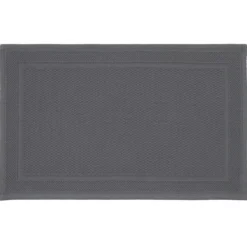 Tapis de bain pur coton 1700 g/m² uni anthracite Antica anthracite