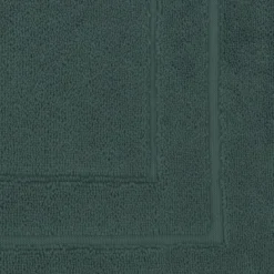 Tapis de bain pur coton 900 g/m² uni anthracite Elea crepuscule