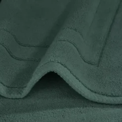 Tapis de bain pur coton 900 g/m² uni anthracite Elea crepuscule