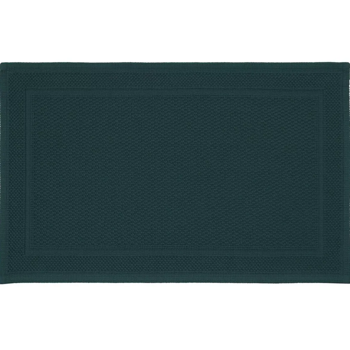 Tapis de bain pur coton 1700 g/m² uni vert Antica crepuscule